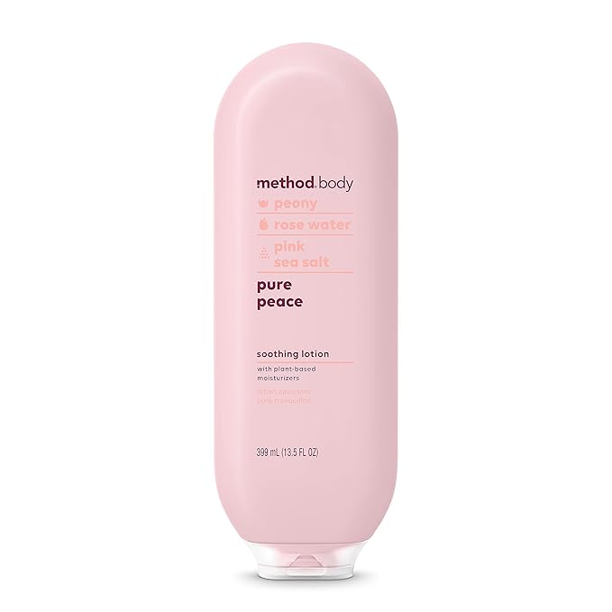 Method Daily Lotion – Pure Peace, Plant-Based Moisturizer, 13.5 fl oz (Pack of 1)